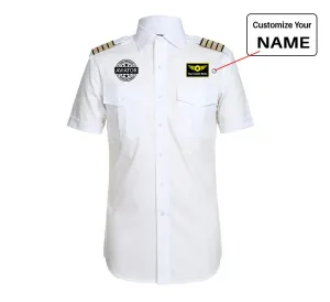 100 Original Aviator Designed Pilot Shirts