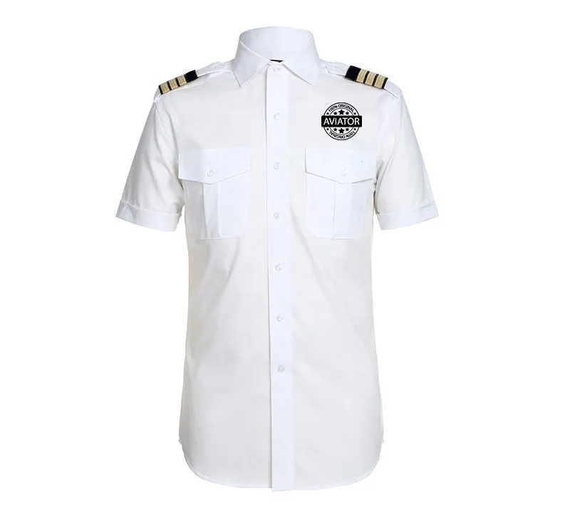 100 Original Aviator Designed Pilot Shirts