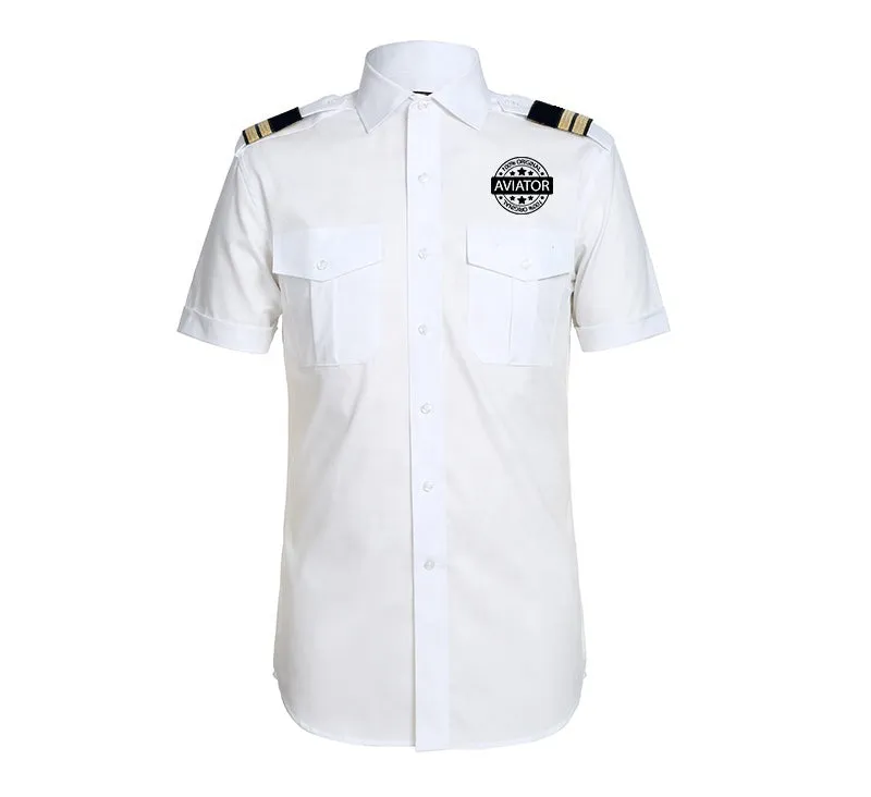 100 Original Aviator Designed Pilot Shirts