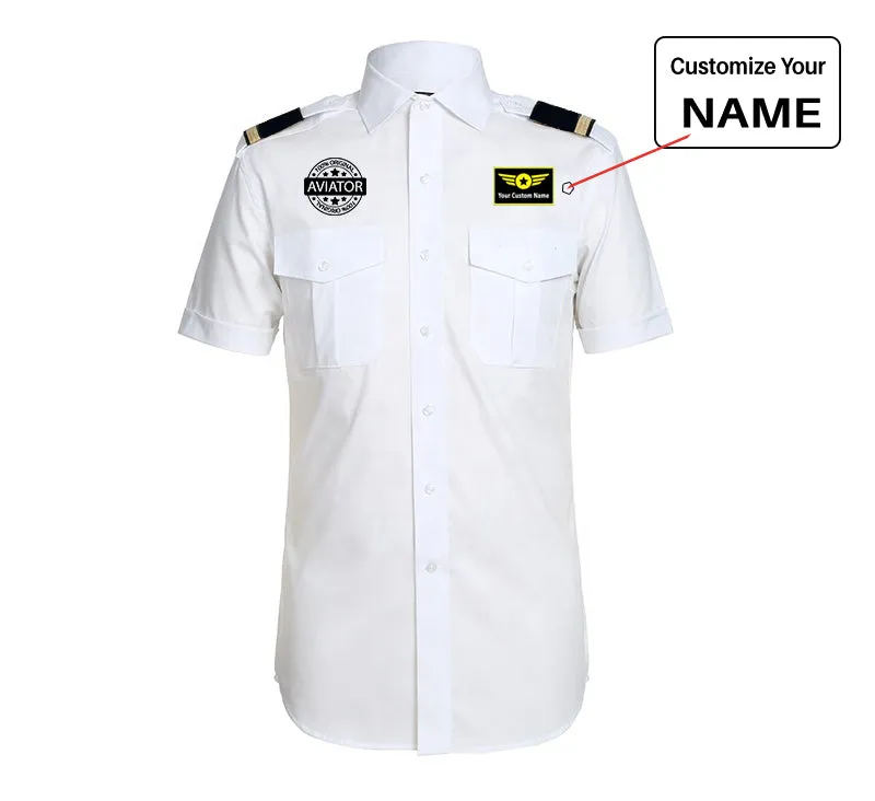 100 Original Aviator Designed Pilot Shirts