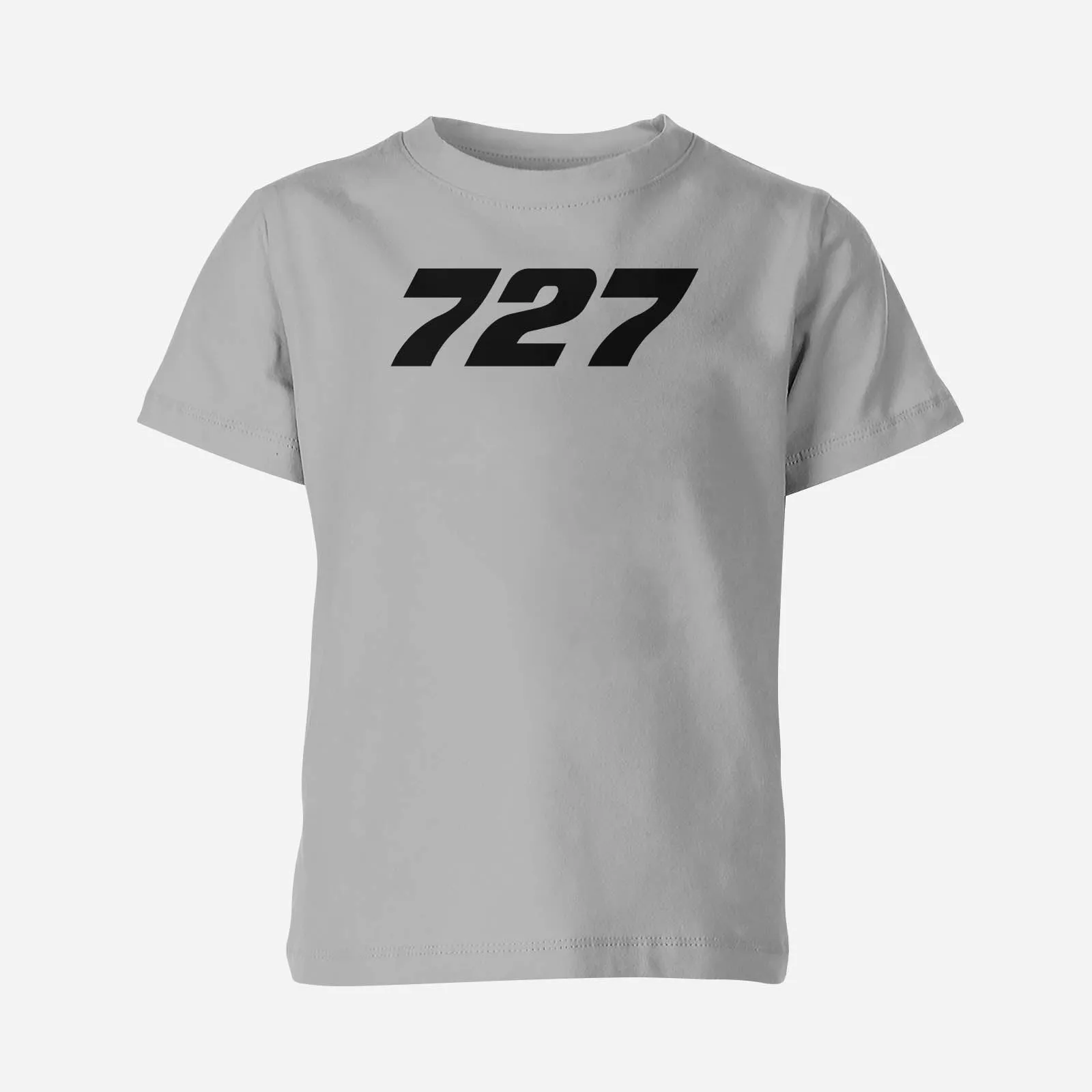 727 Flat Text Designed Children T-Shirts