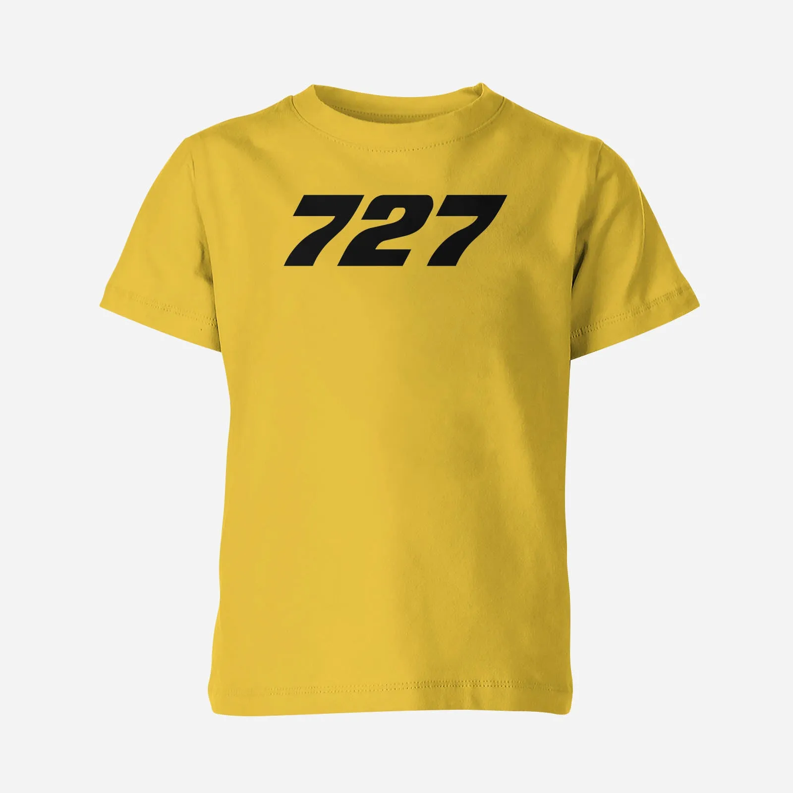 727 Flat Text Designed Children T-Shirts