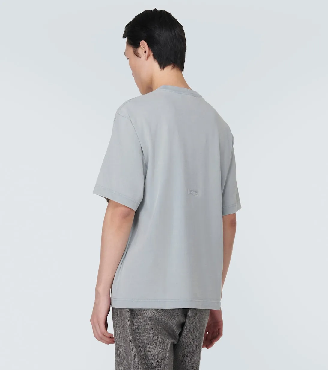 Acne Studios Cotton Jersey T-Shirt, Blue