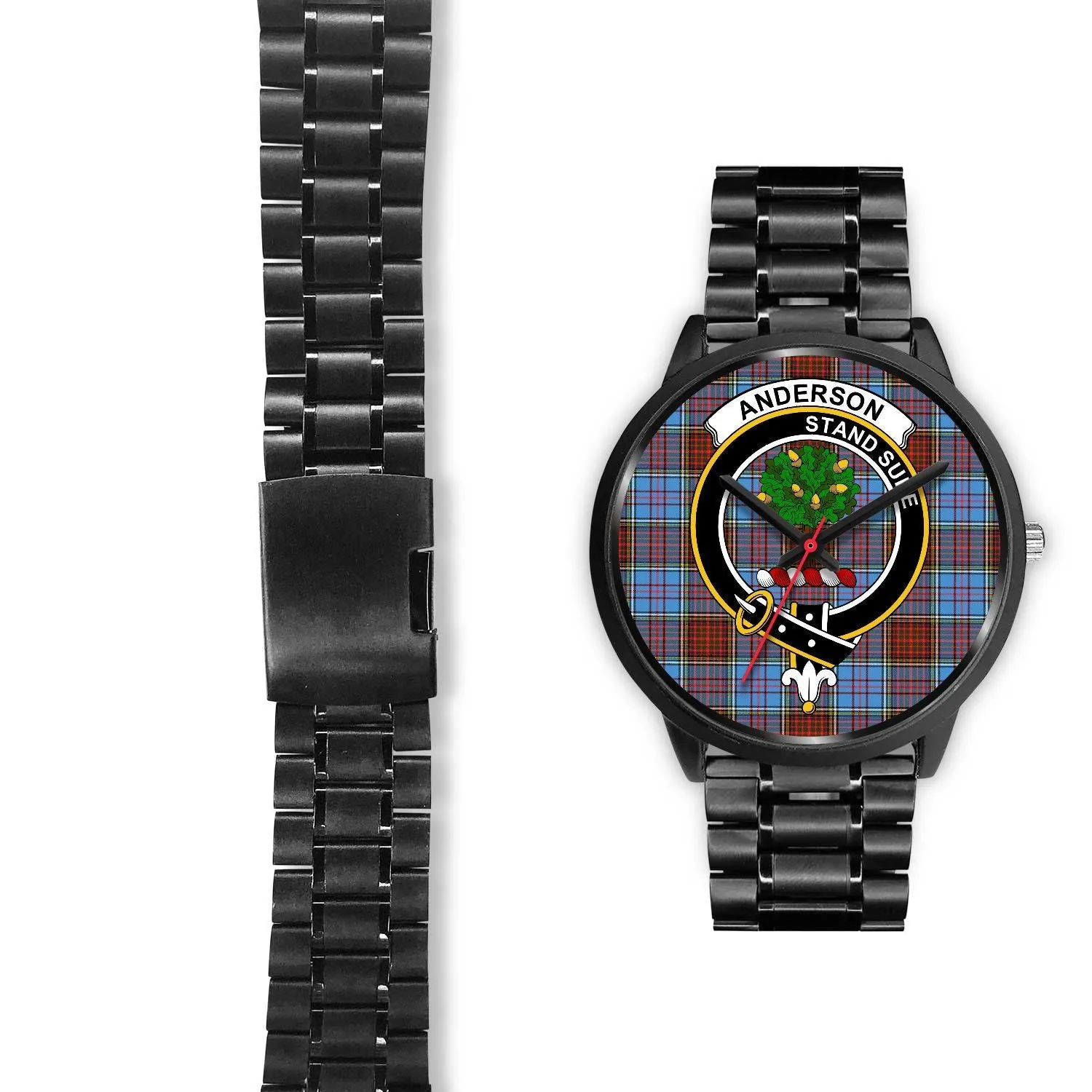 Anderson Modern Clan Badge Tartan Black Watch