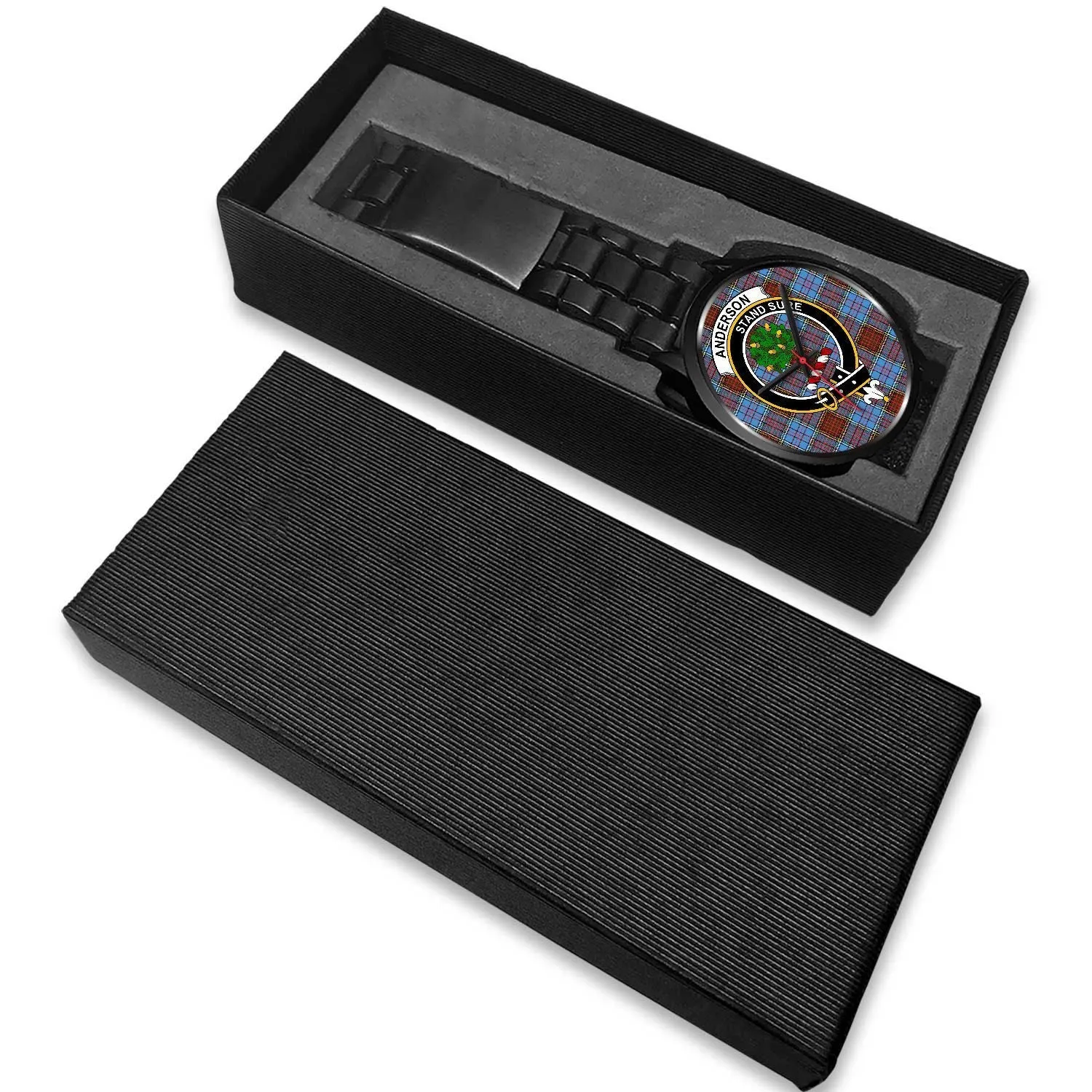 Anderson Modern Clan Badge Tartan Black Watch