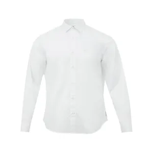 Armani Exchange Elegant White Cotton Shirt for Men