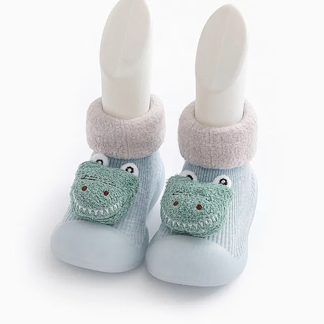 Baby Thick Cotton Animal Styles Sock Shoes