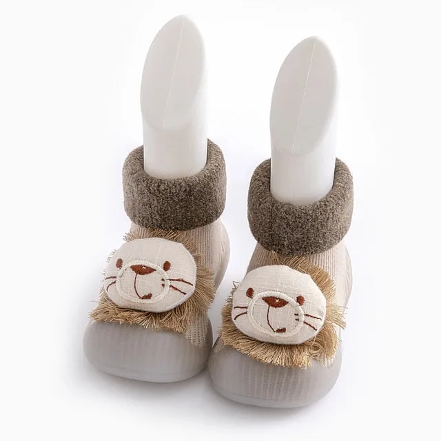 Baby Thick Cotton Animal Styles Sock Shoes