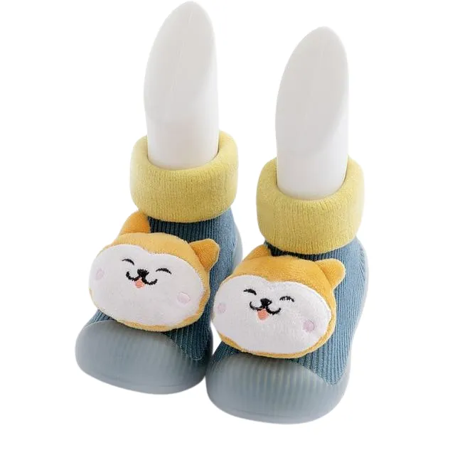 Baby Thick Cotton Animal Styles Sock Shoes