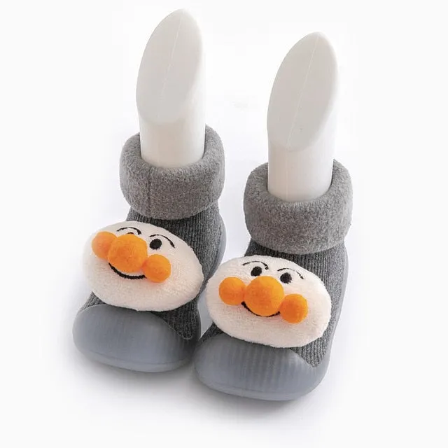 Baby Thick Cotton Animal Styles Sock Shoes