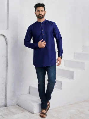 Band Collar Straight Kurta