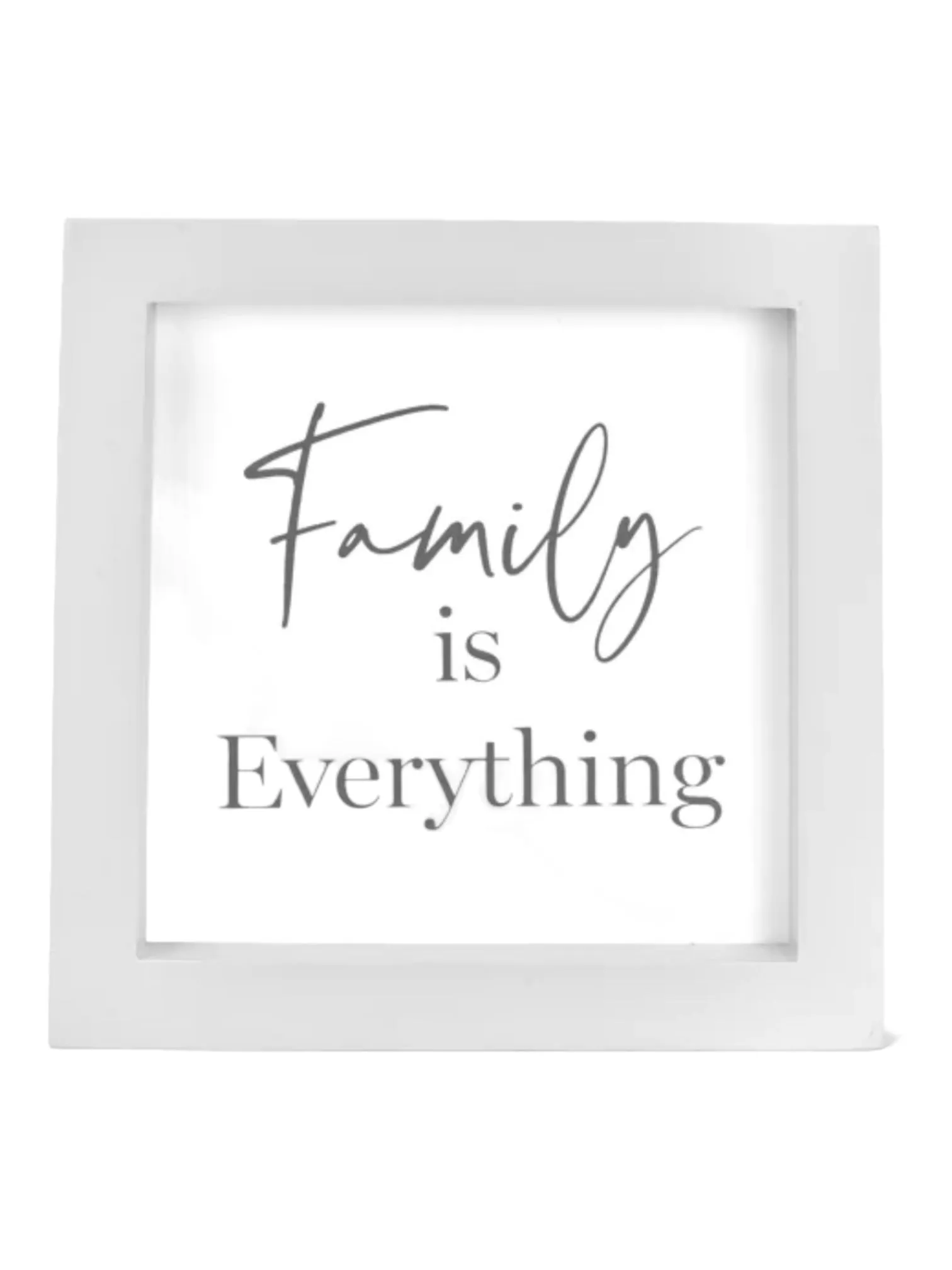Beige Moments Wall Plaque - Family is Everything