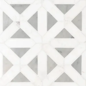 Bianco Dolomite Geometrica - Stone Tile