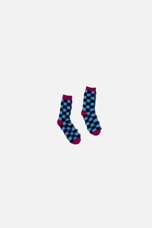 Bolt Check Socks