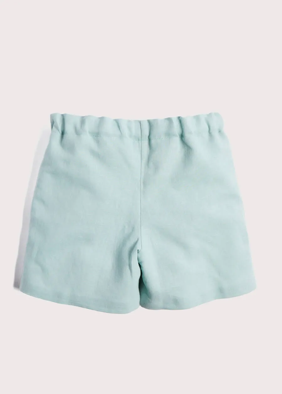 Boys Celebration Shorts Teal (4-10yrs)