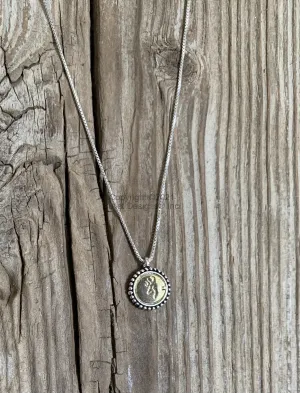 Bullet Necklace, 22 Long Rifle, Deer, .925 Sterling Silver Chain, Bullet Jewelry, Dainty, SO CUTE, Anniversary Christmas Gift, Recycled