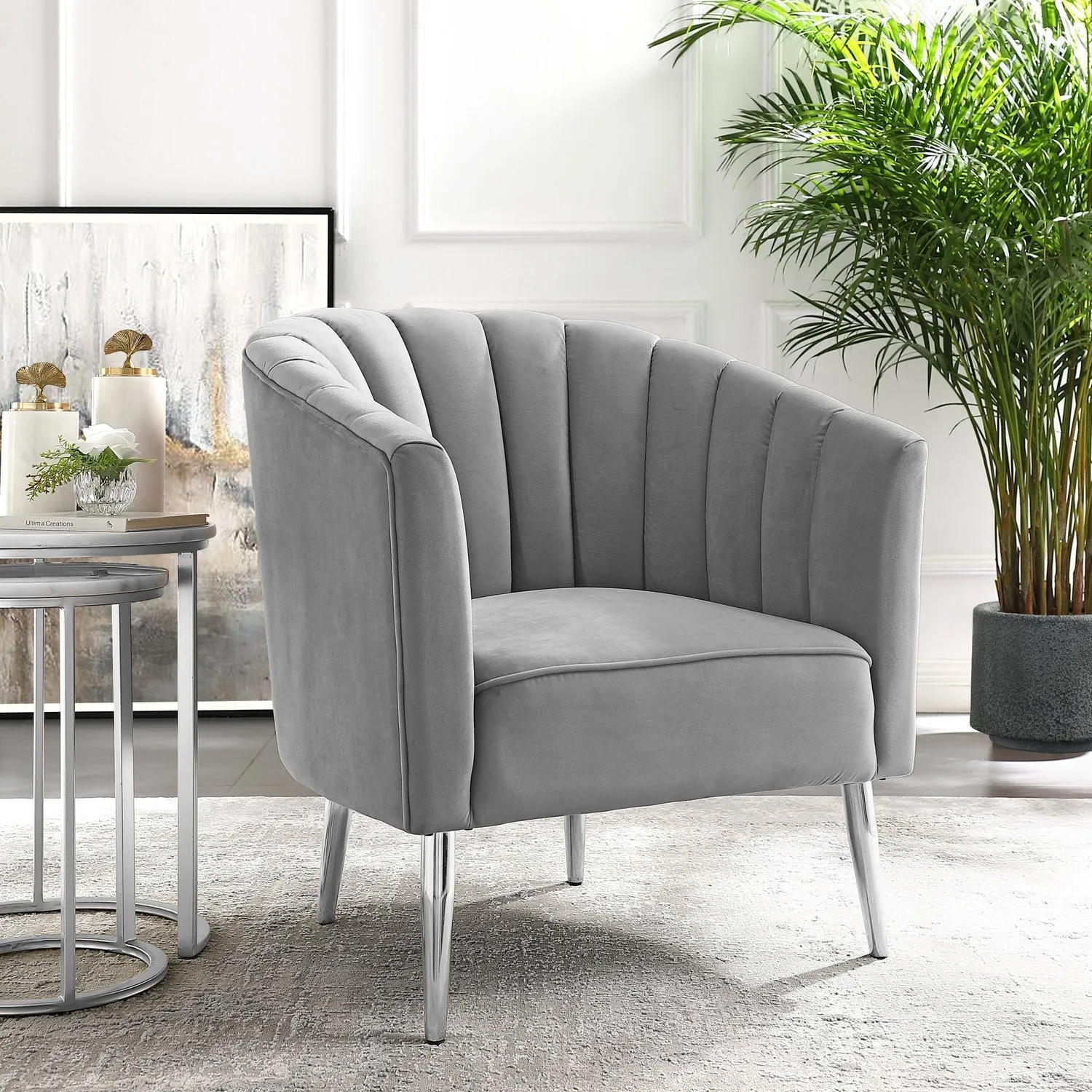 Cecilio Accent Chair/ Slipper Chair