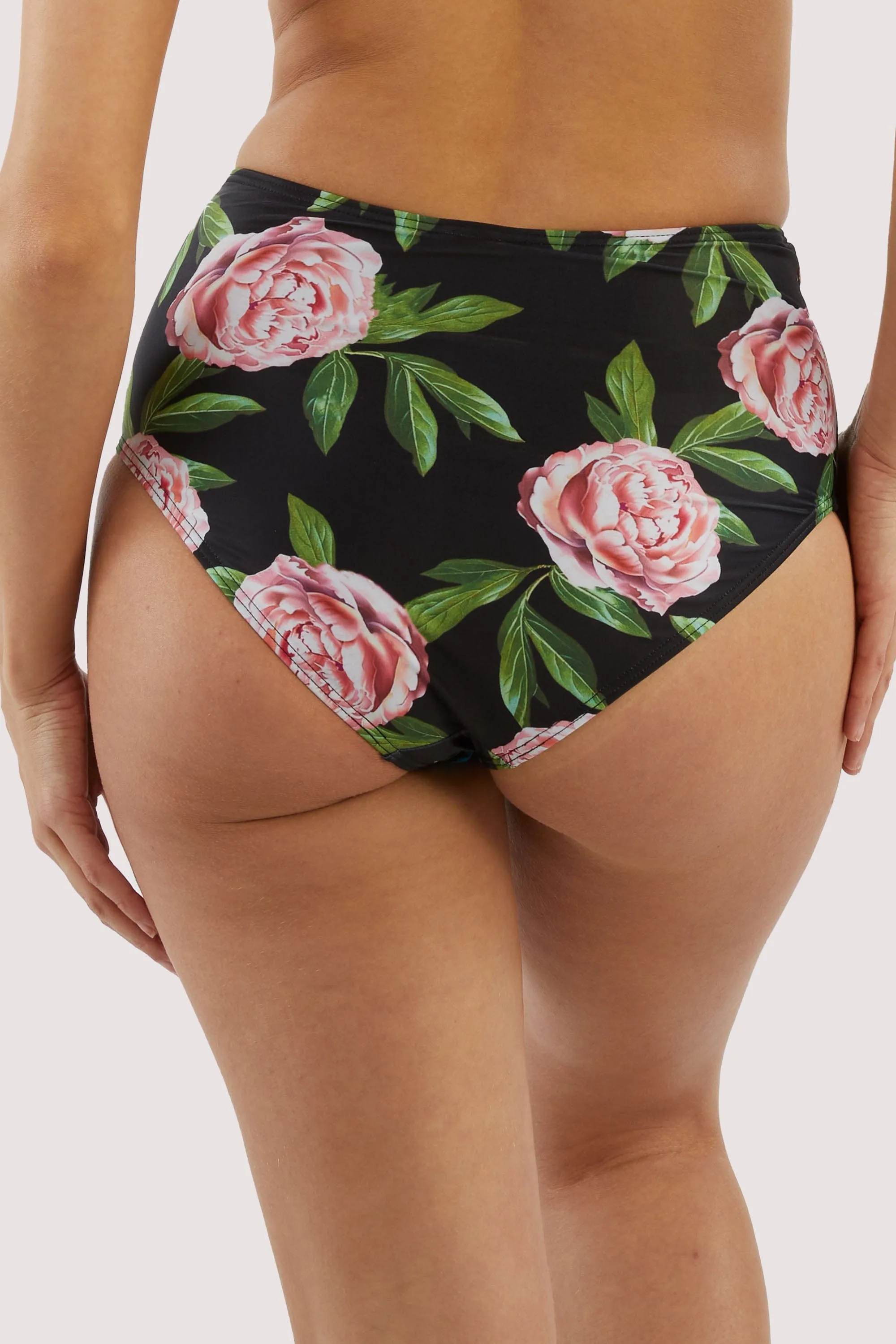 Claudette Roses High Waisted Bikini Brief