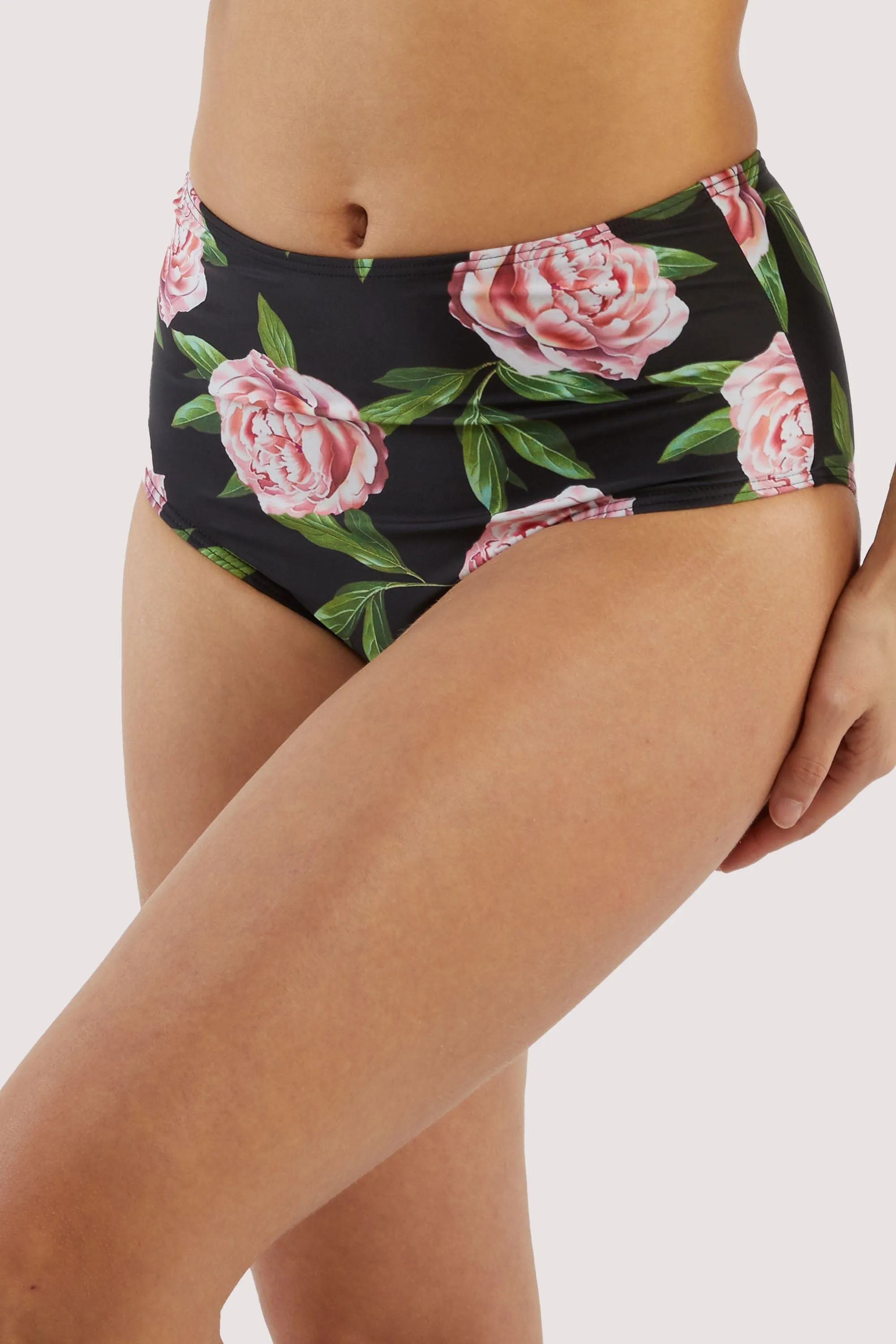 Claudette Roses High Waisted Bikini Brief