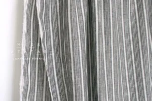 DEADSTOCK 100% Linen Stripes - 9003