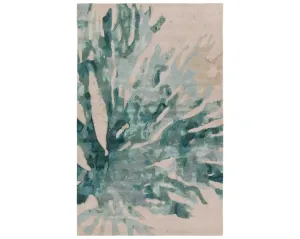 Delray DEL02 Green Rug Silver Pine Rug