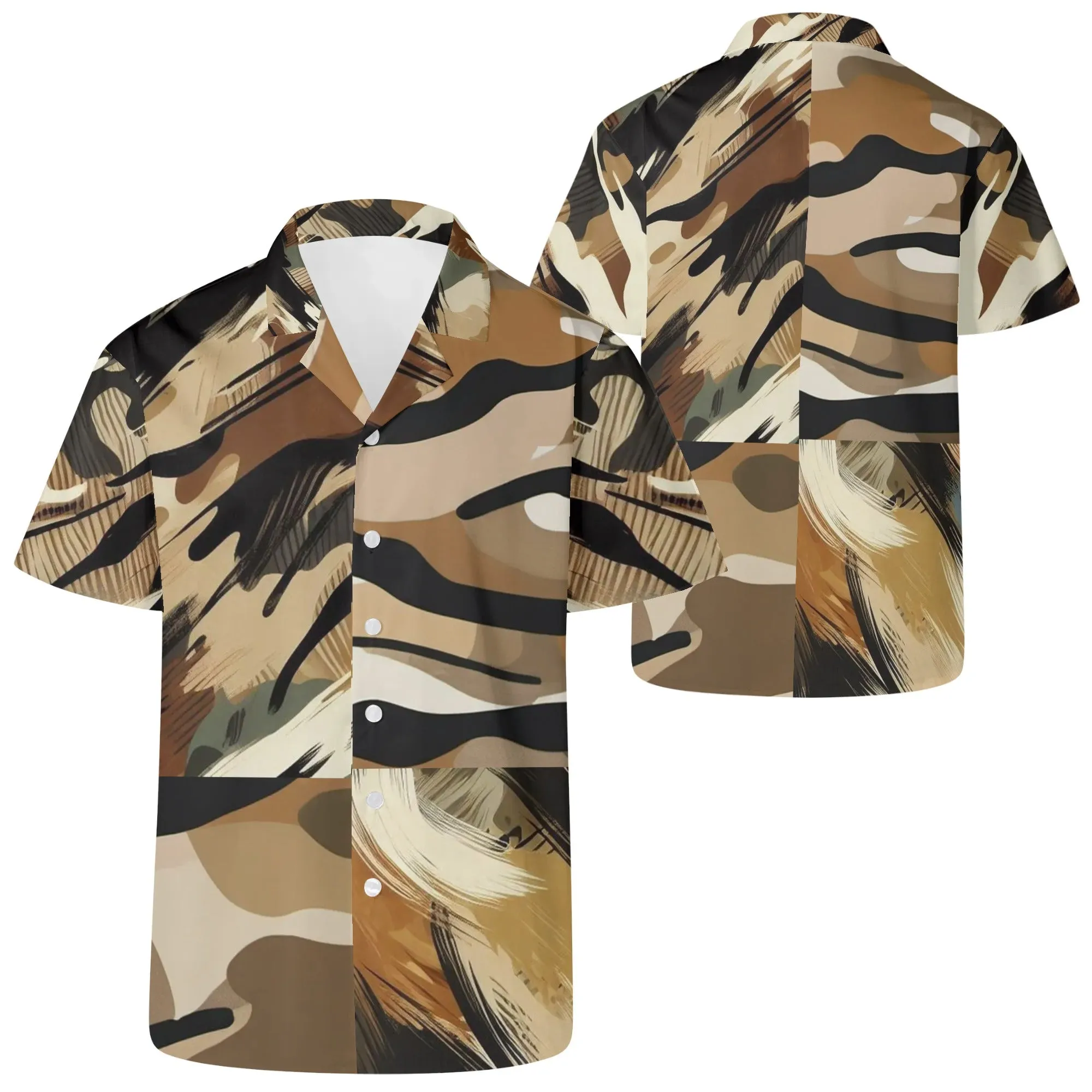 Designer Mens Casual Hawaiian Shirt|Resort Wear