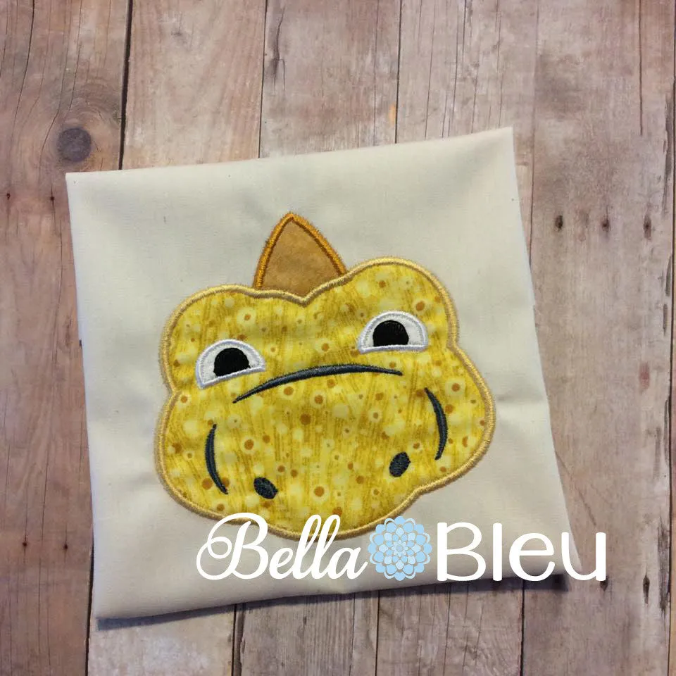 Dinosaur Applique Machine Embroidery Design