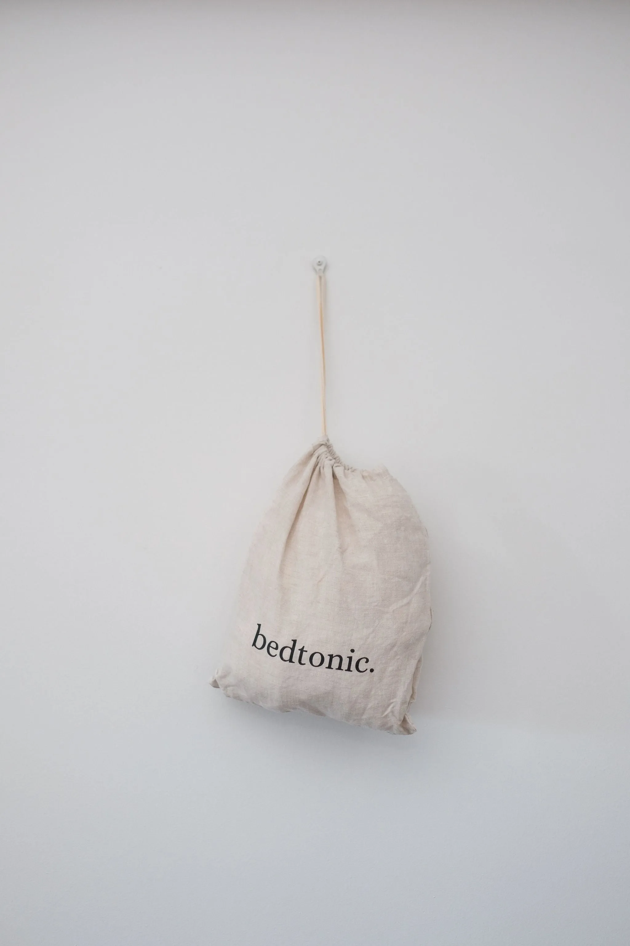 EUROPEAN FLAX LINEN FITTED SHEET - NATURAL WOVEN