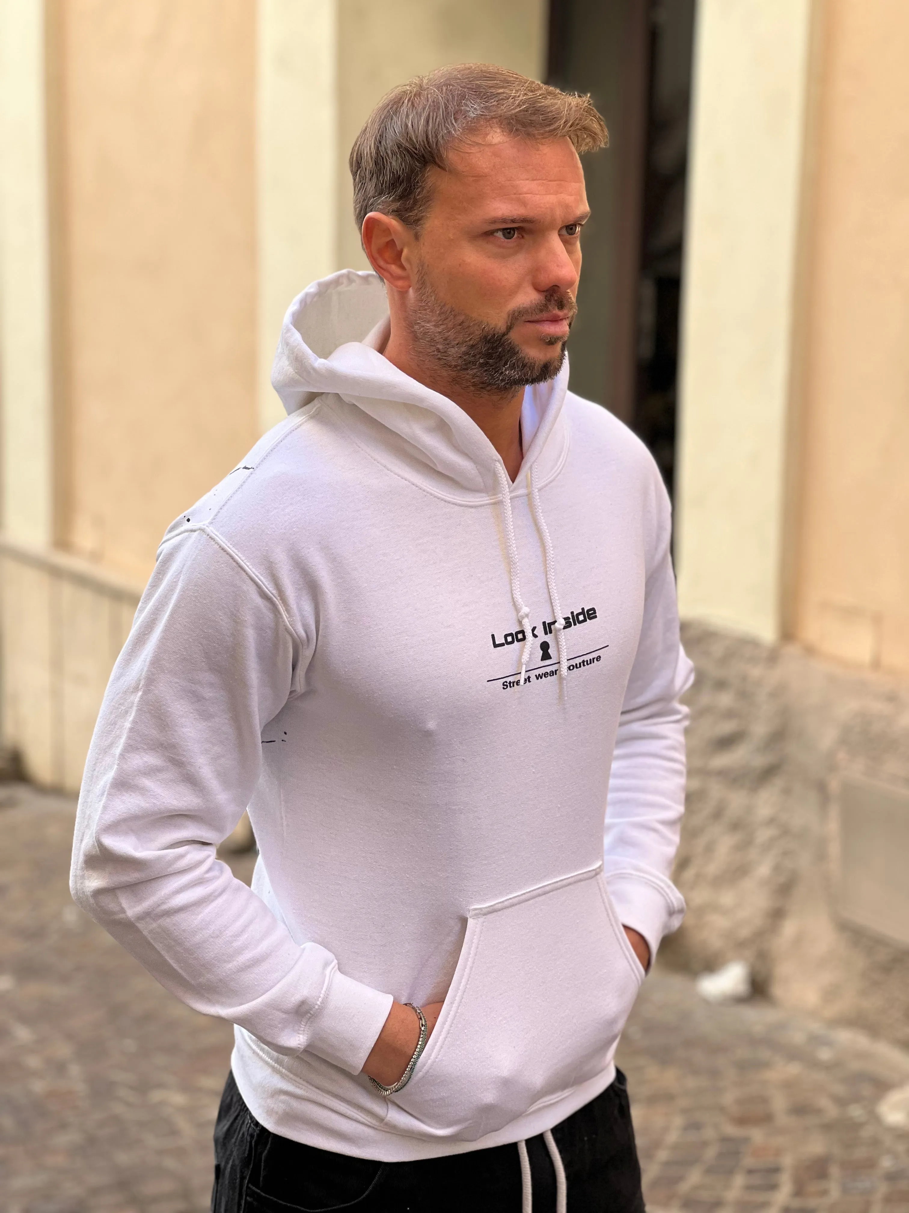 Felpa White   Look