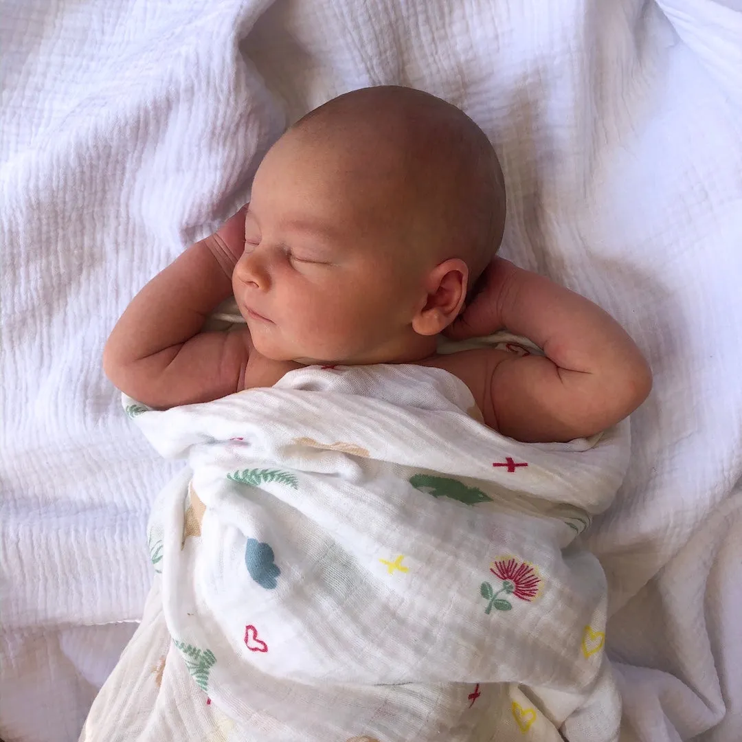 From NZ with Love - Muslin Wrap- Kiwiana