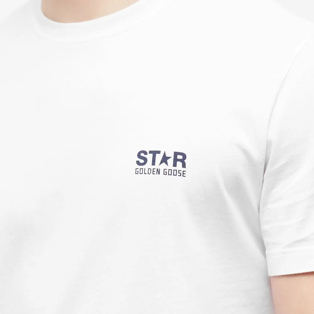 Golden Goose Star Front Back Print Tee