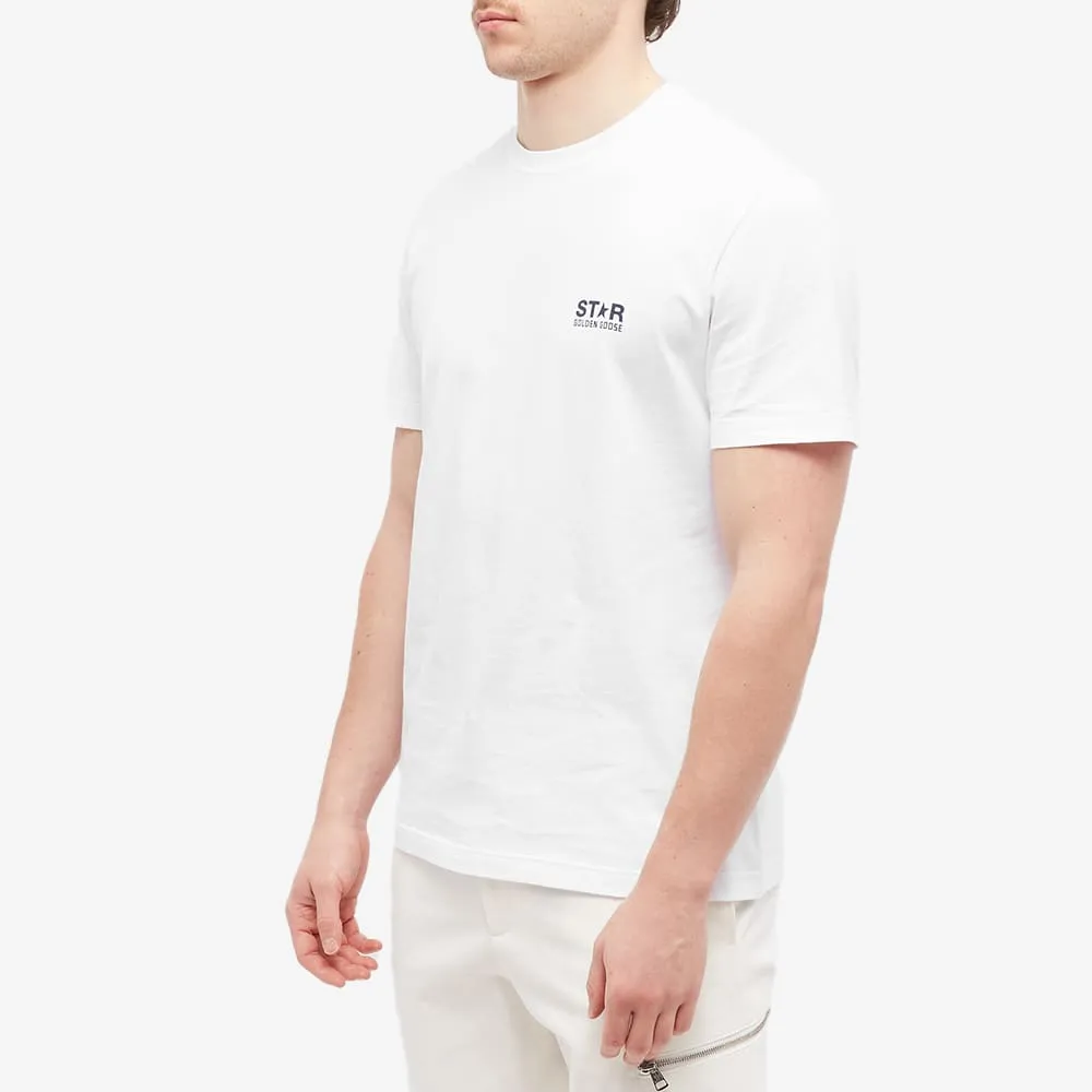 Golden Goose Star Front Back Print Tee