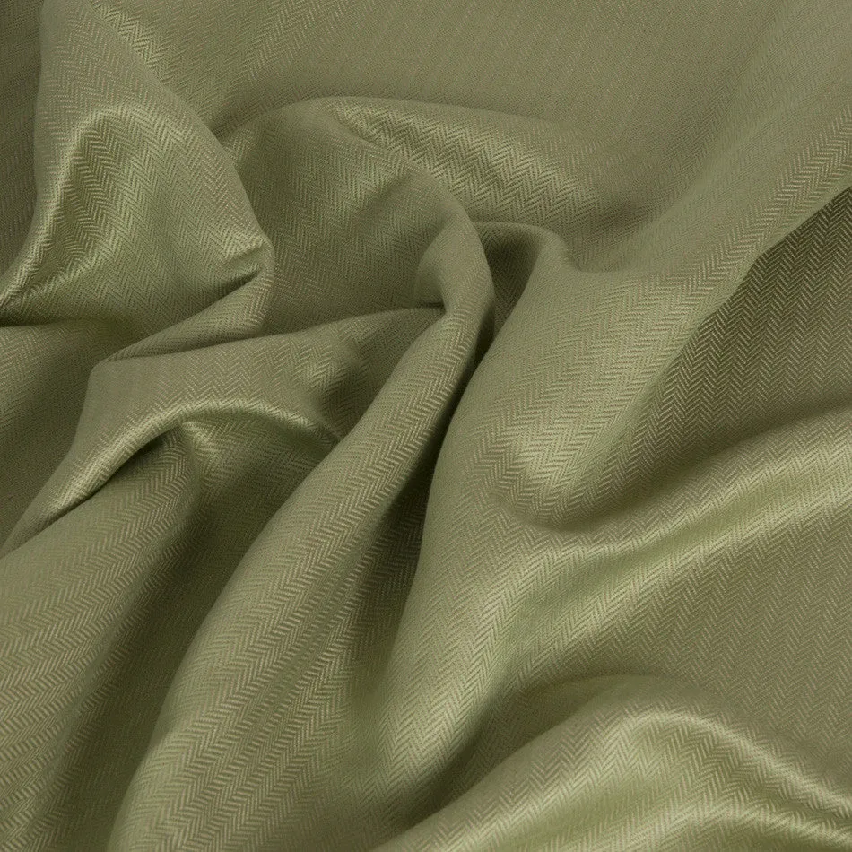 Green Herringbone Linen 1728