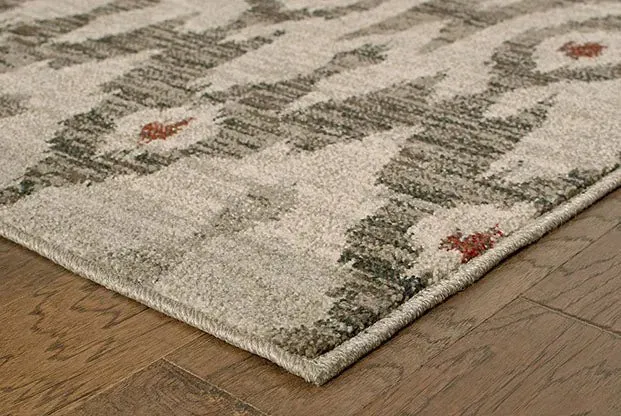 Highlands 6301e Ivory/ Grey Rug