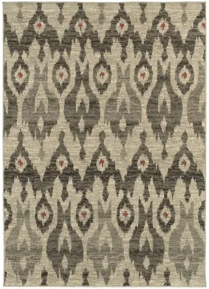 Highlands 6301e Ivory/ Grey Rug