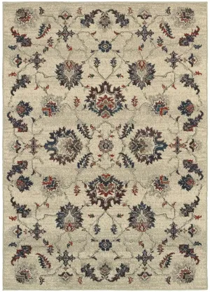 Highlands 6684B Beige/ Multi Rug