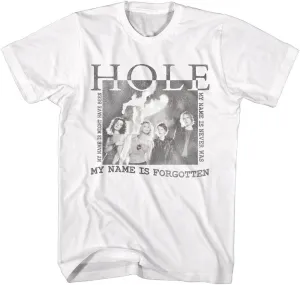 Hole Music T Shirt Celebrity Skin Album Cover Adult White Short Sleeve T Shirts Vintage Style Graphic Tee