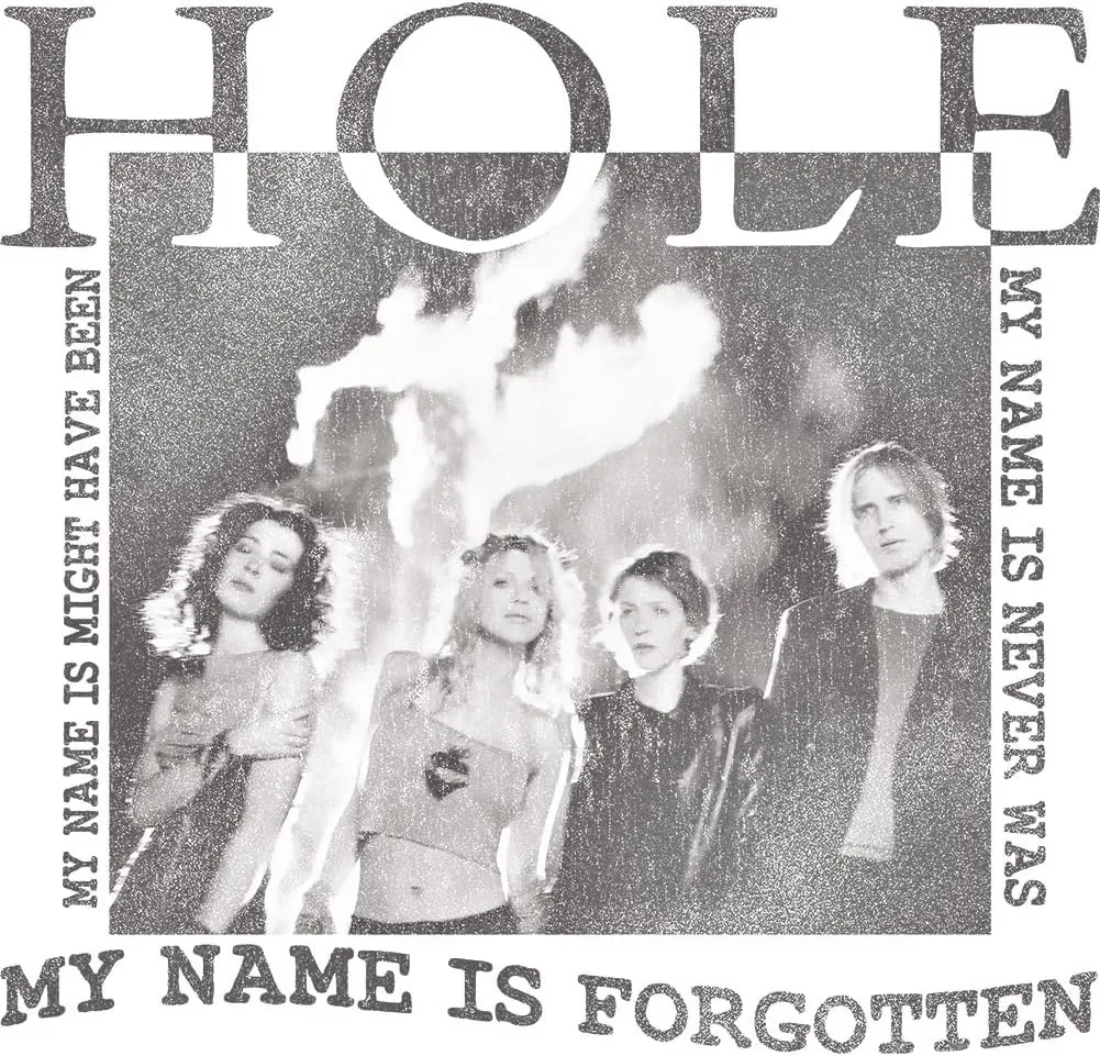 Hole Music T Shirt Celebrity Skin Album Cover Adult White Short Sleeve T Shirts Vintage Style Graphic Tee