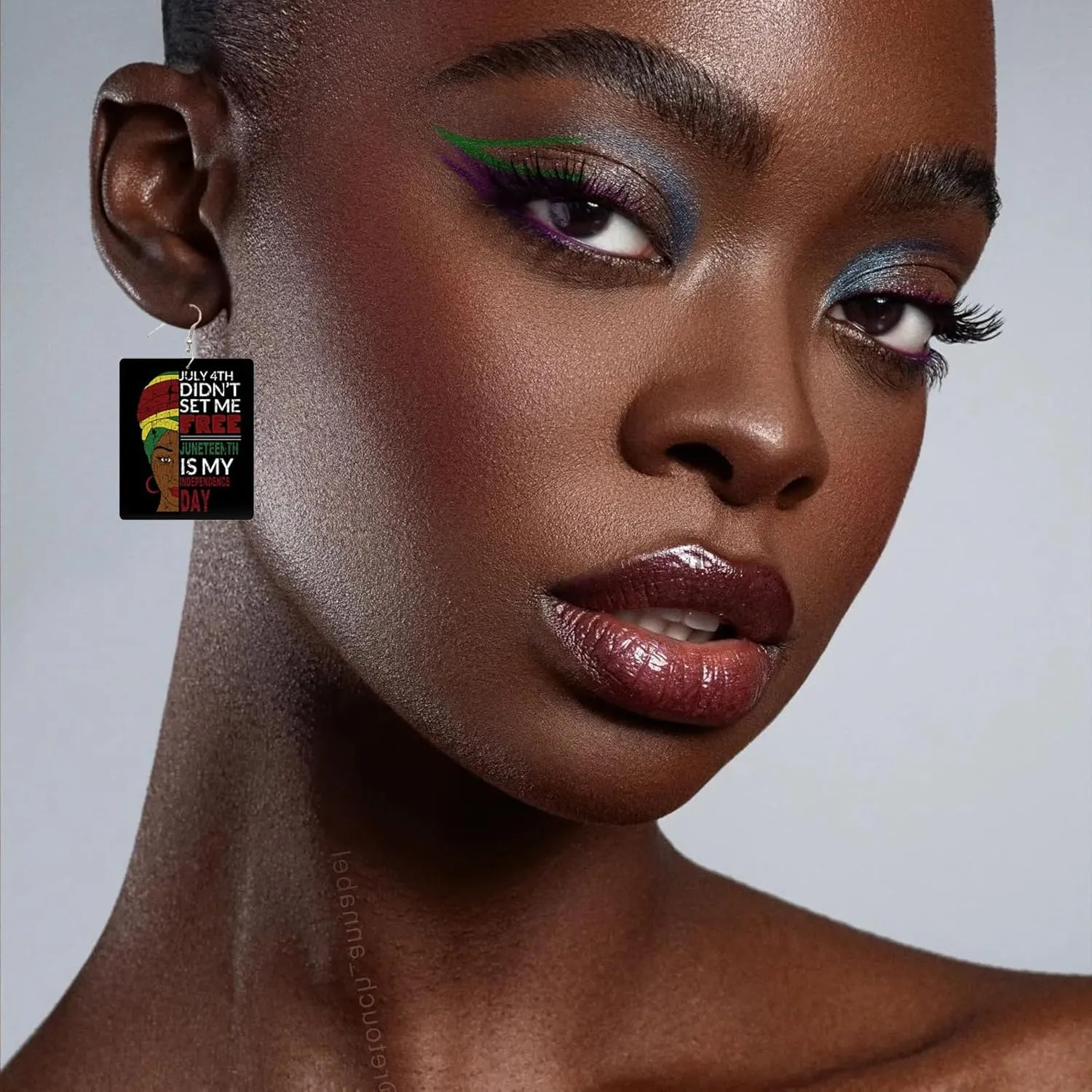 Juneteenth Outfit for Women African Juneteenth Earrings Bracelets Jewelry Sets for Black Women Juneteenth 1865 Earrings Juneteenth Shirts Women Accessories