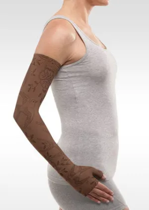 Juzo Soft Arm Sleeve w/Silicone Band (BIRD HENNA-CHESTNUT)