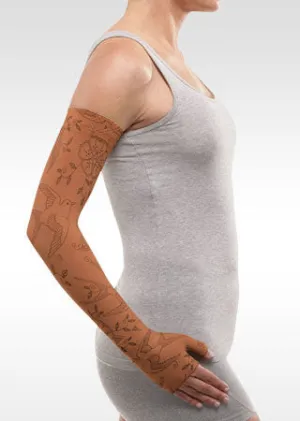 Juzo Soft Arm Sleeve w/Silicone Band (BIRD HENNA-CINNAMON)