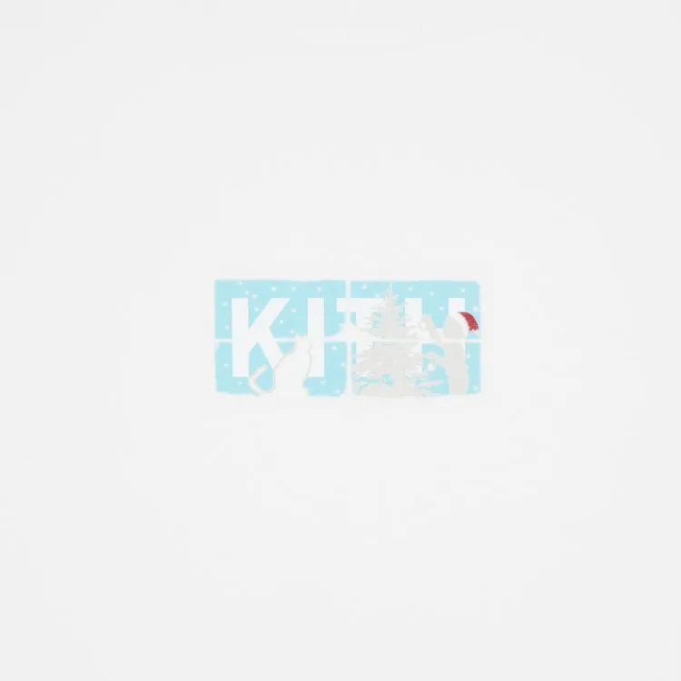 Kith Kithmas Scenic Logo Tee 'White', White