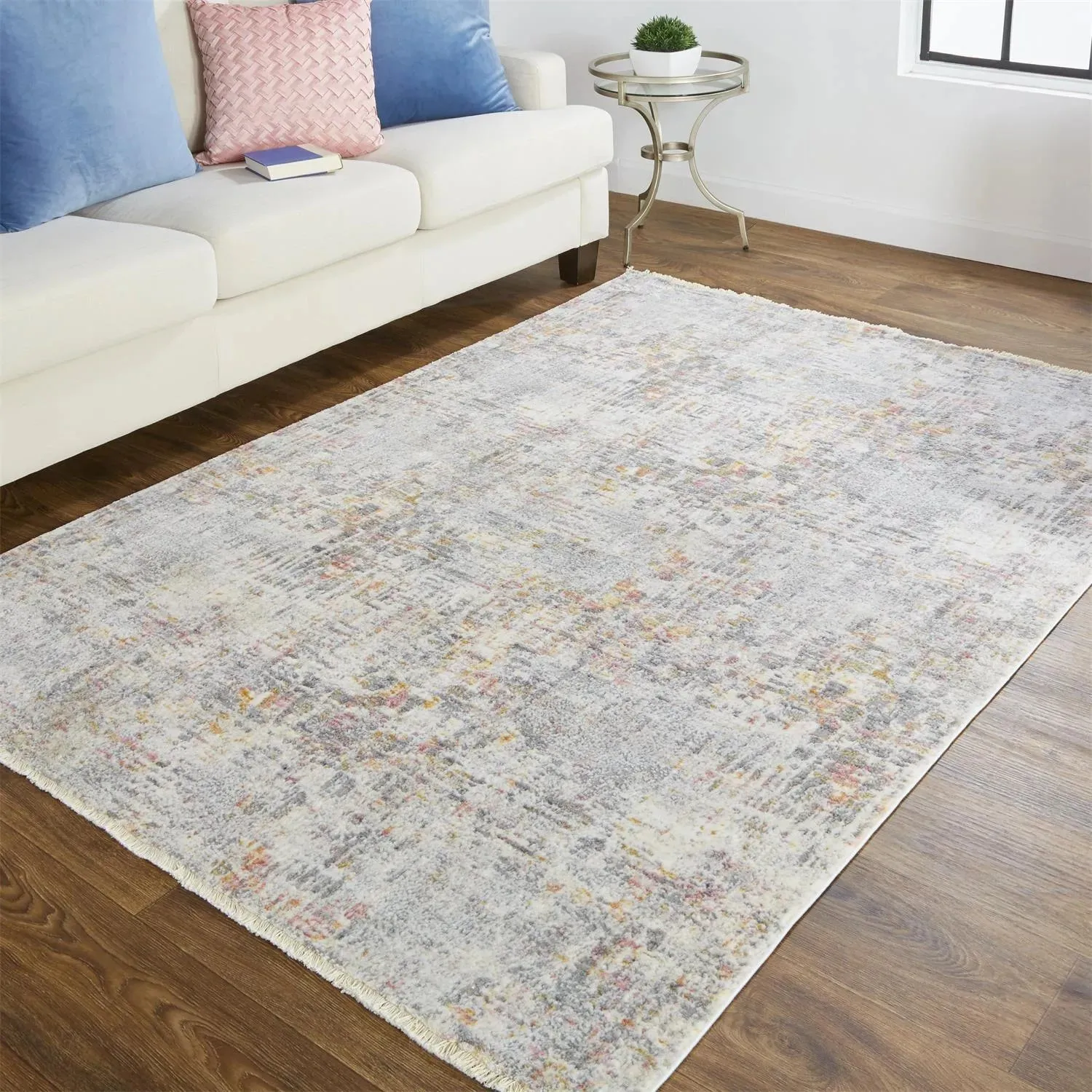Kyra KYR3856F Grey/Beige Rug
