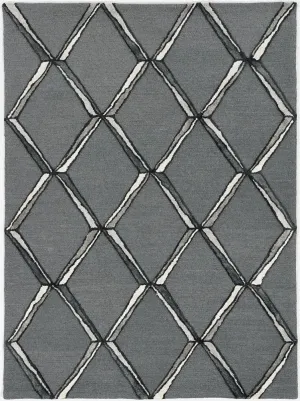 Libby Langdon Upton 4308 Charcoal/Silver Mod Scape Area Rug