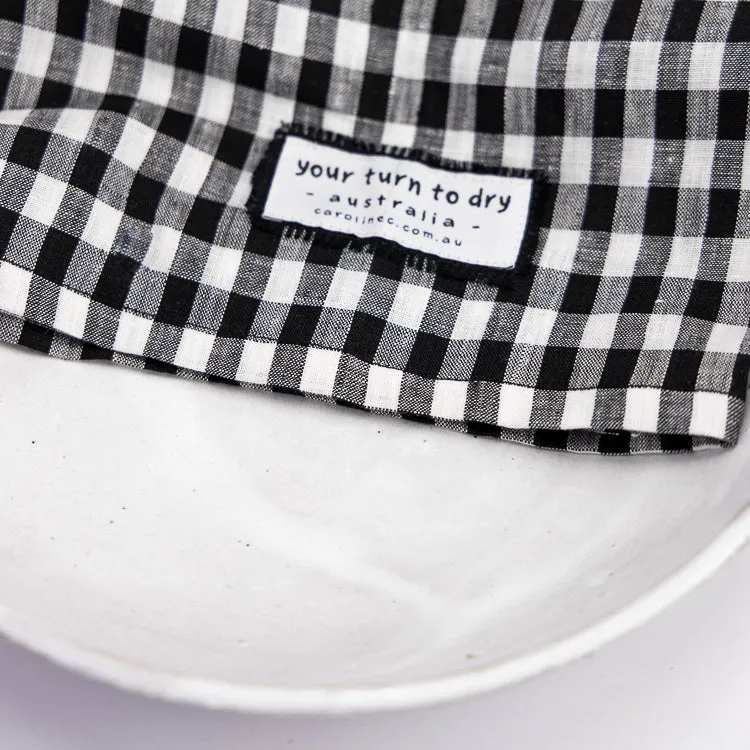 Linen Tea Towel 'your turn to dry'