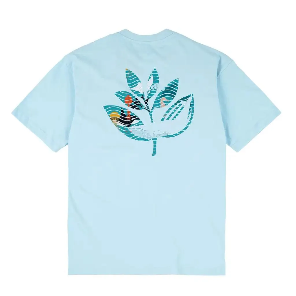 Magenta Deep Plant Tee Blue