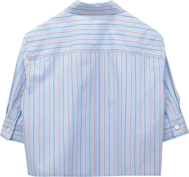 Marni Short-Sleeve Shirt 'Iris Blue', blue