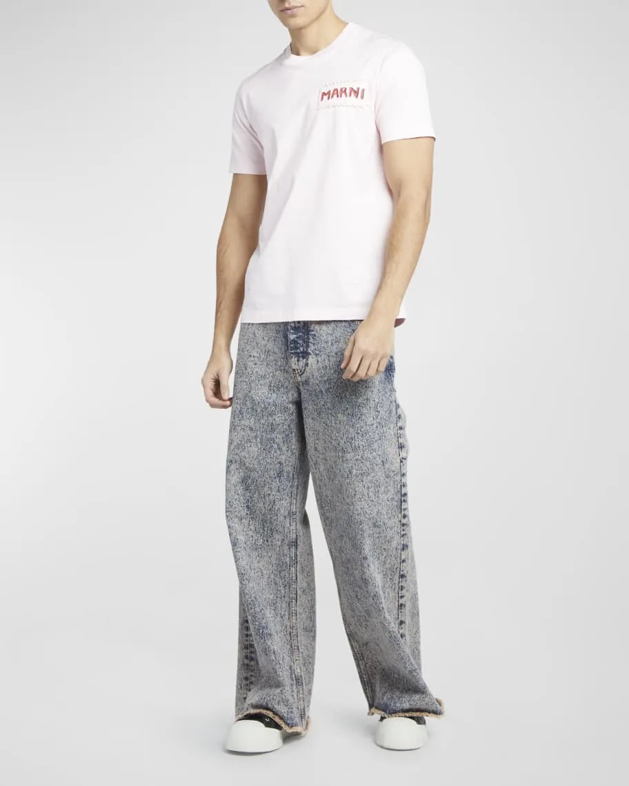 Men's Marni Logo Crew Neck T-Shirt