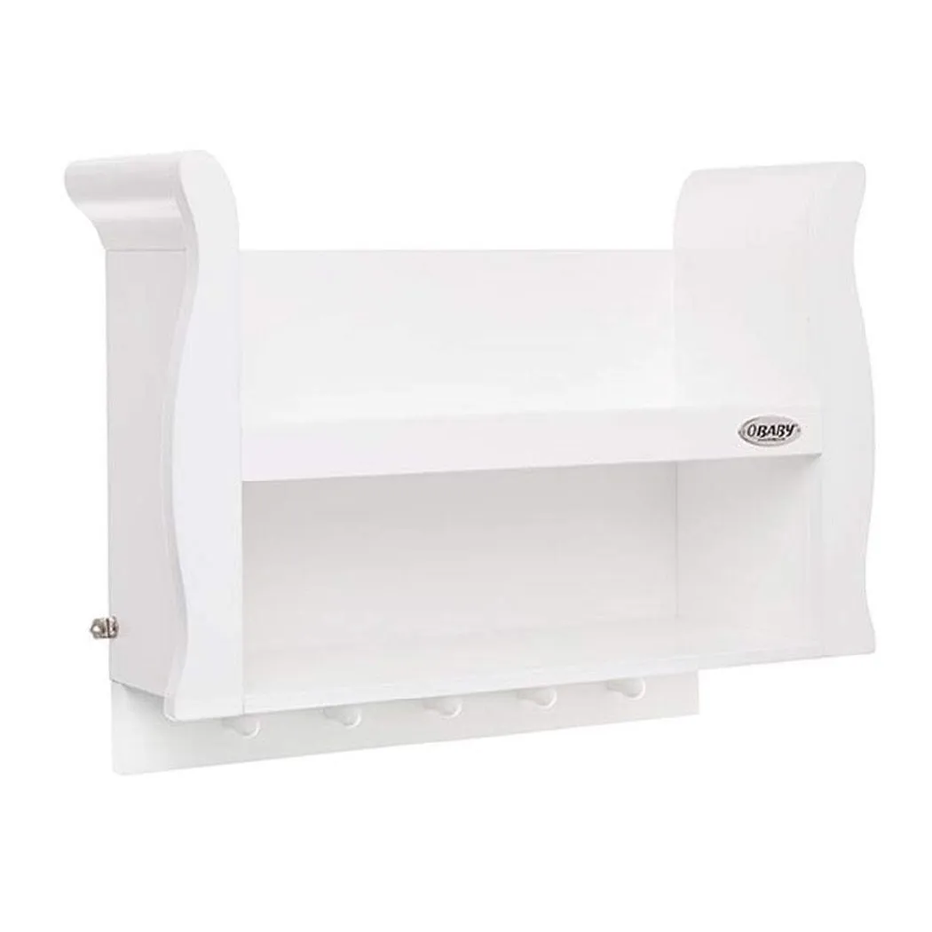 Obaby Stamford Sleigh Shelf (White)