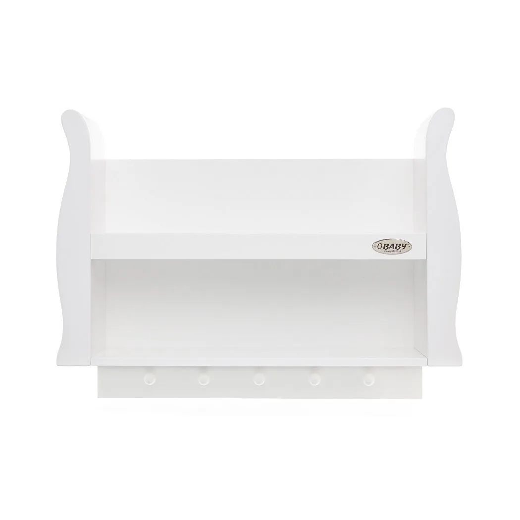 Obaby Stamford Sleigh Shelf (White)